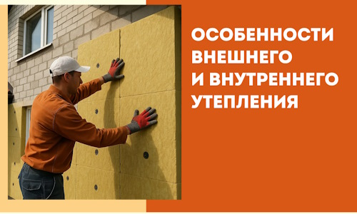 Какие особенности внешнего и внутреннего утепления в Горно-Алтайске