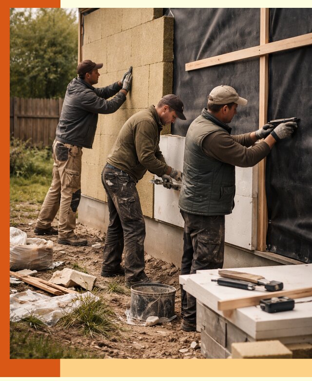 Утепление дачного дома под ключ в Горно-Алтайске