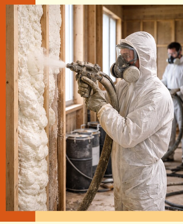 Утепление каркасного дома пенополиуретаном в Горно-Алтайске
