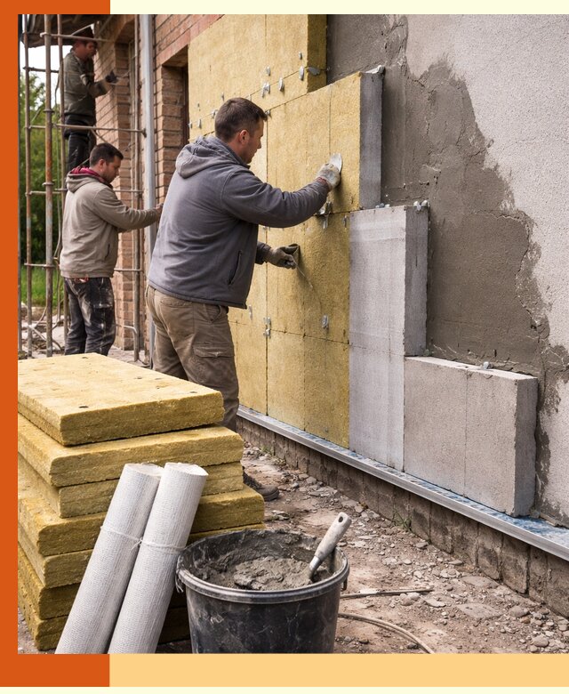 Утепление кирпичного дома под ключ в Горно-Алтайске