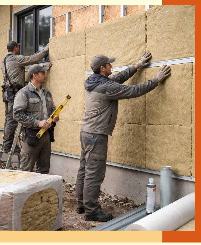 Утепление дома из SIP панелей в Горно-Алтайске от 6428 руб./м² под ключ | ТепломастерГрн