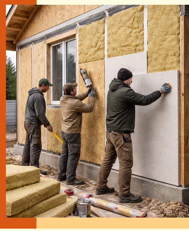 Профессиональное утепление дома из SIP-панелей в Горно-Алтайске