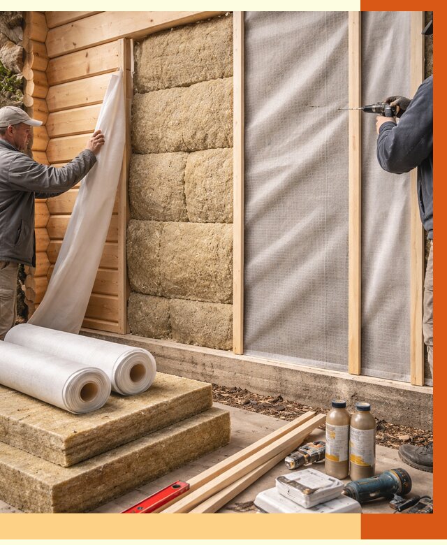 Утепление дома из минибруса в Горно-Алтайске от 4666 руб/м2 — заказать профессионально | ТепломастерГрн