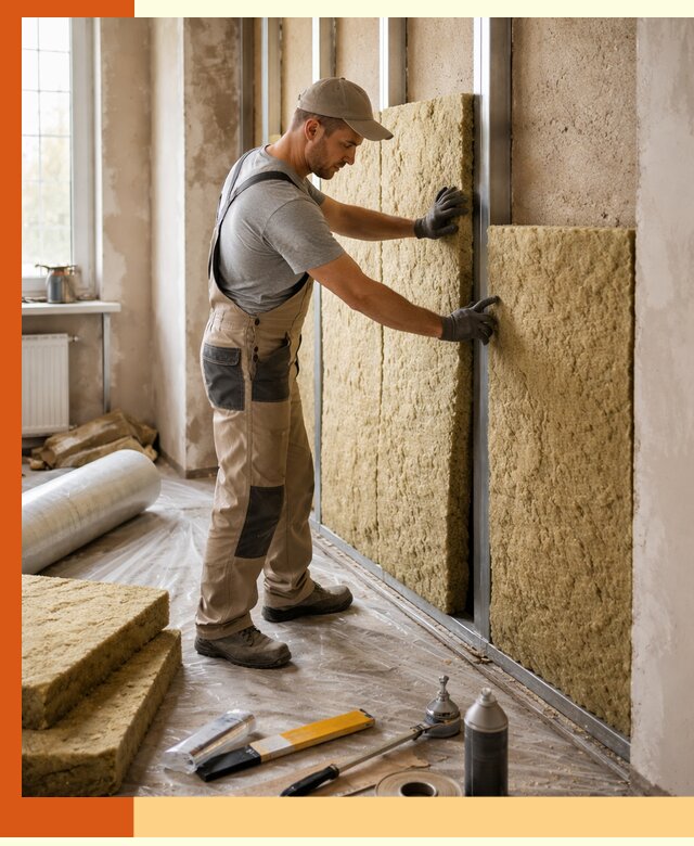 Утепление квартиры в Горно-Алтайске — комплексная теплоизоляция стен и полов