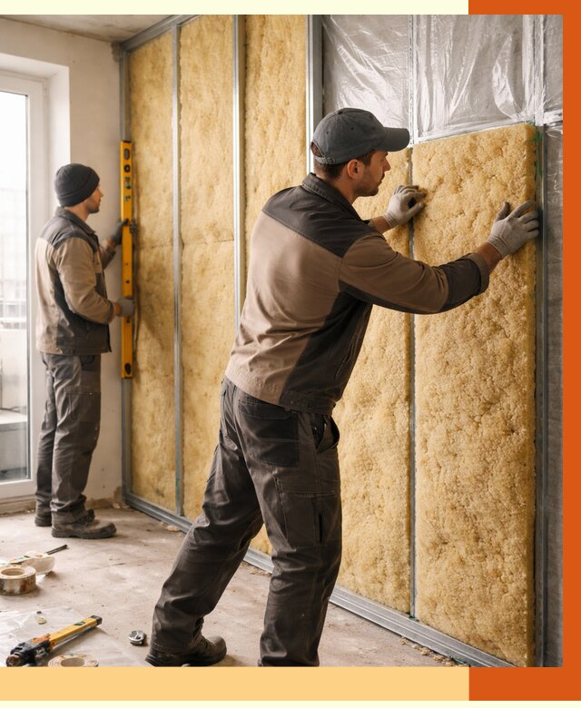 Утепление квартиры изнутри в Горно-Алтайске от 4510 руб. за м2 | Проф. работы ТепломастерГрн