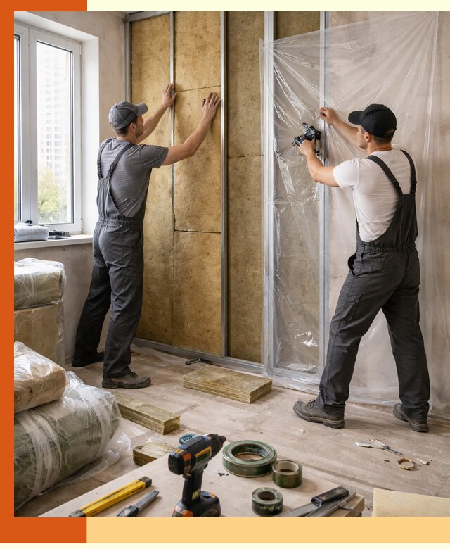 Утепление квартиры изнутри профессионально в Горно-Алтайске