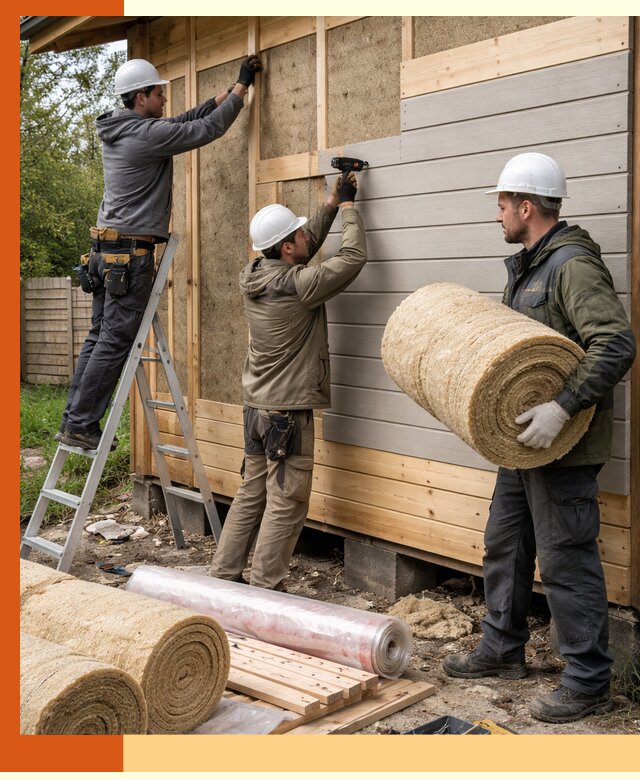 Утепление бани снаружи в Горно-Алтайске профессионально и надежно