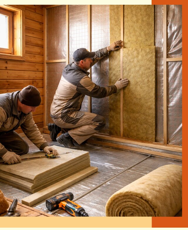 Утепление бани изнутри в Горно-Алтайске под ключ от 4355 руб./м² | ТепломастерГрн