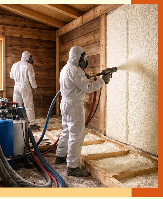 Утепление бани ппу в Горно-Алтайске под ключ от 4355 руб./м2 | ТепломастерГрн - напыление и монтаж ппу