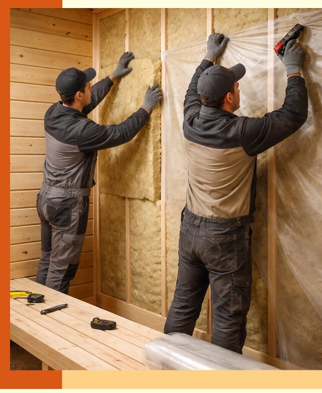 Профессиональное утепление сауны в Горно-Алтайске с гарантиями качества