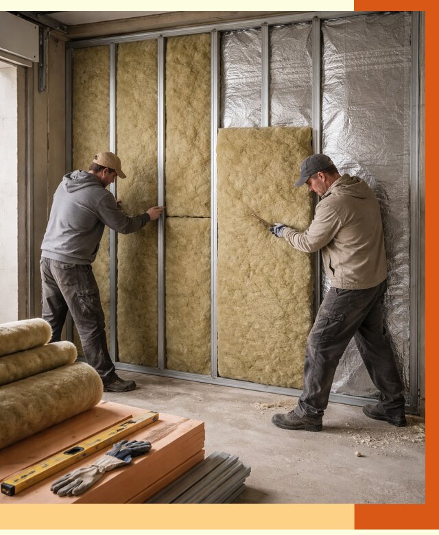 Утепление гаража изнутри в Горно-Алтайске от 7776 руб/м2 — работы и цена | ТепломастерГрн