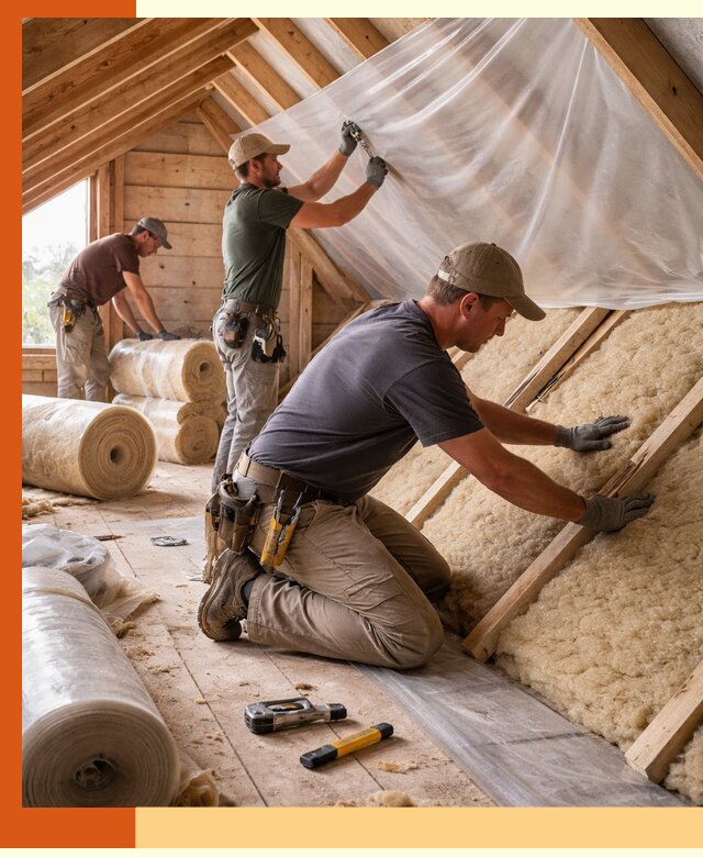 Утепление крыши изнутри в Горно-Алтайске: профессионально и надежно