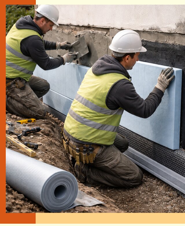 Утепление фундамента снаружи в Горно-Алтайске — профессиональная теплоизоляция