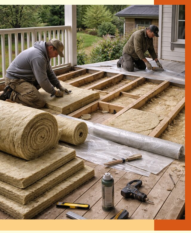 Утепление террасы в Горно-Алтайске от 4355 руб./м2 — утеплить террасу под ключ | ТепломастерГрн