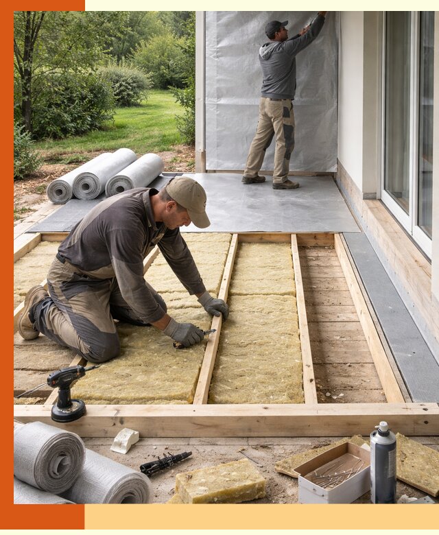 Утепление террасы в Горно-Алтайске — тепло и защита круглогодично