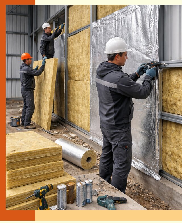 Утепление металлического ангара профессионально в Горно-Алтайске