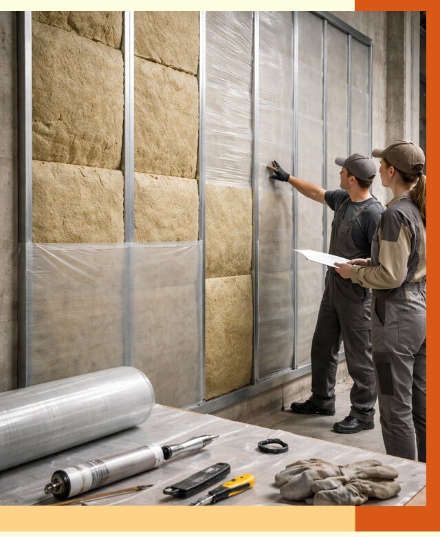 Утепление склада химсырья в Горно-Алтайске от 4666 руб. под ключ | ТепломастерГрн