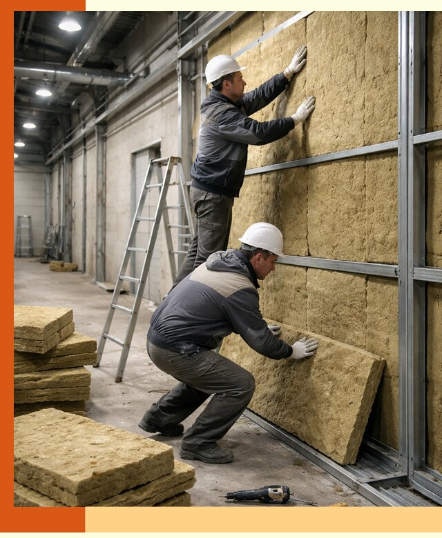 Утепление цеха под ключ в Горно-Алтайске с гарантией качества