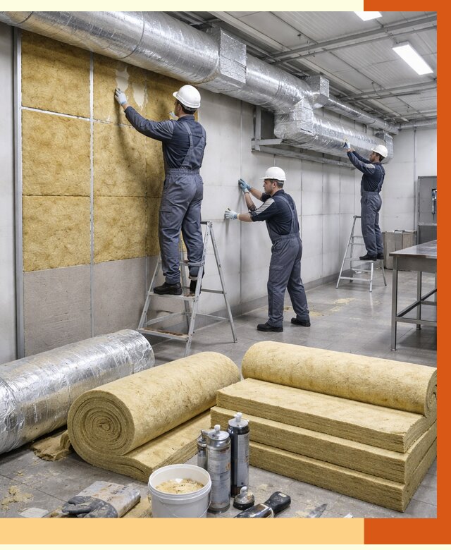 Утепление пищевого цеха в Горно-Алтайске от 12960 руб./м² — комплексно под ключ | ТепломастерГрн