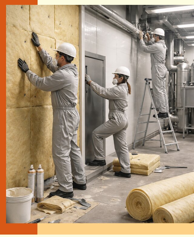 Утепление пищевого цеха под ключ в Горно-Алтайске