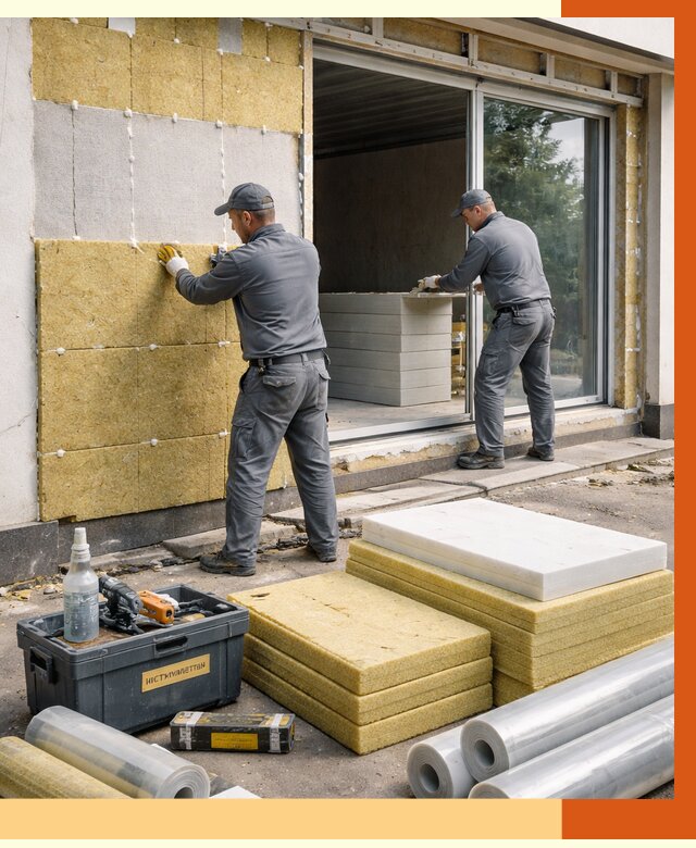 Утепление торгового павильона в Горно-Алтайске от 15034 руб./м² под ключ | ТепломастерГрн