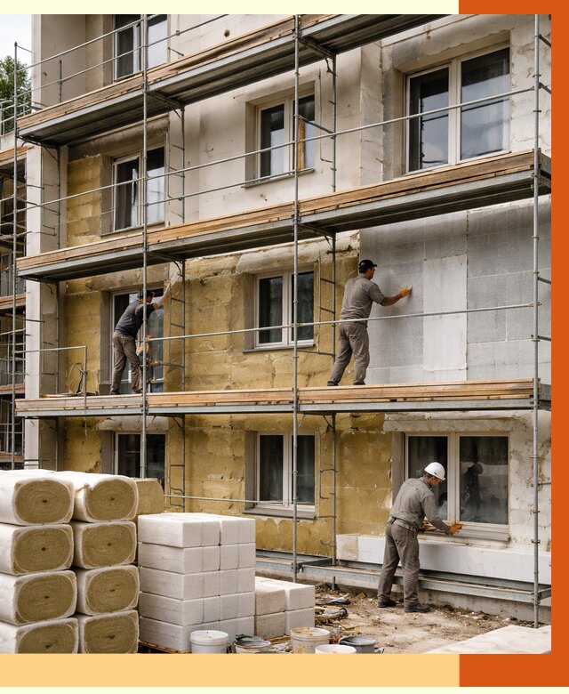 Утепление гостиницы в Горно-Алтайске от 7465 руб./м2 — комплексно, ППУ, под ключ | ТепломастерГрн