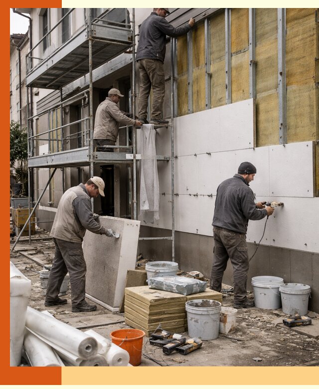 Утепление гостиницы под ключ в Горно-Алтайске с гарантией качества