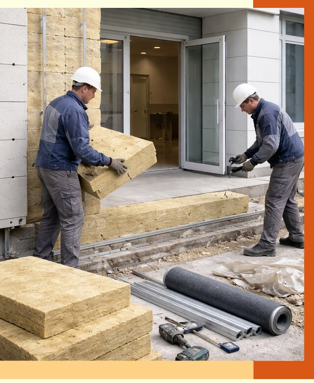 Утепление медицинского центра в Горно-Алтайске под ключ от 12960 руб./м² | ТепломастерГрн