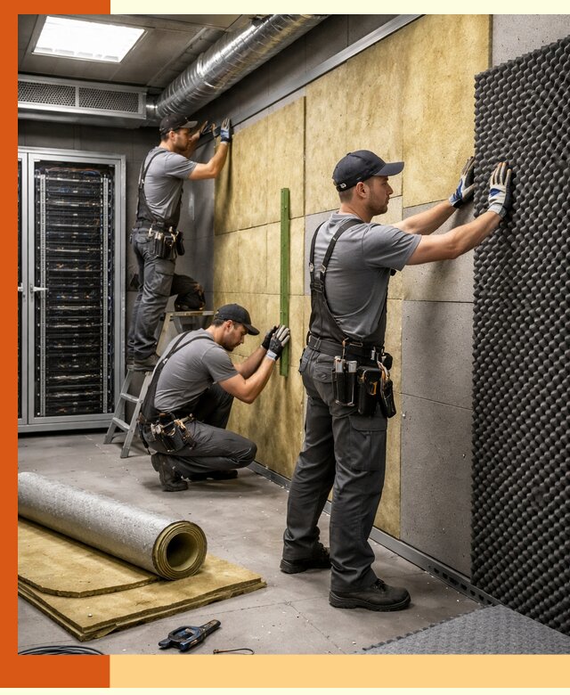 Утепление серверной комнаты профессионально в Горно-Алтайске