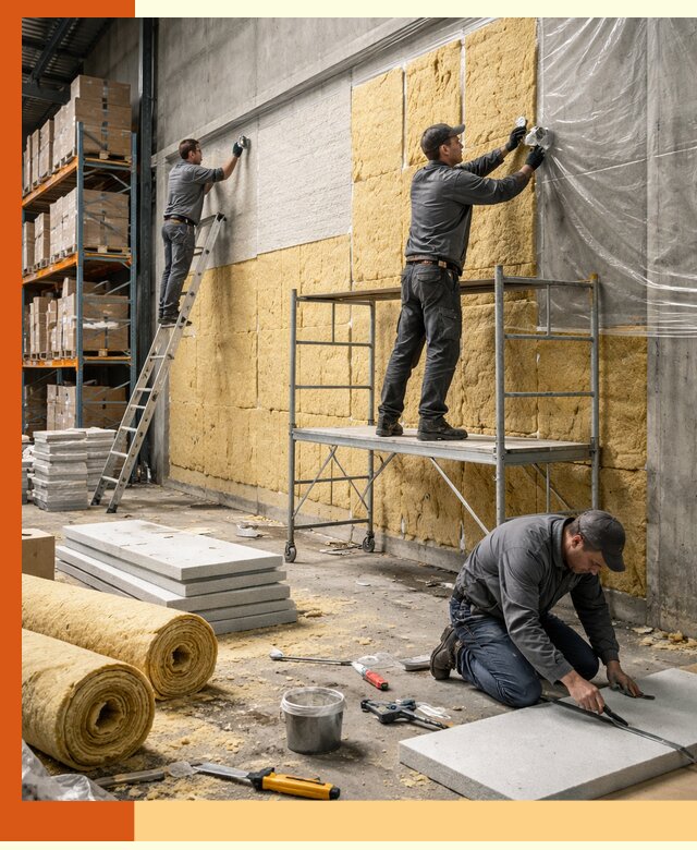 Утепление холодного склада под ключ в Горно-Алтайске