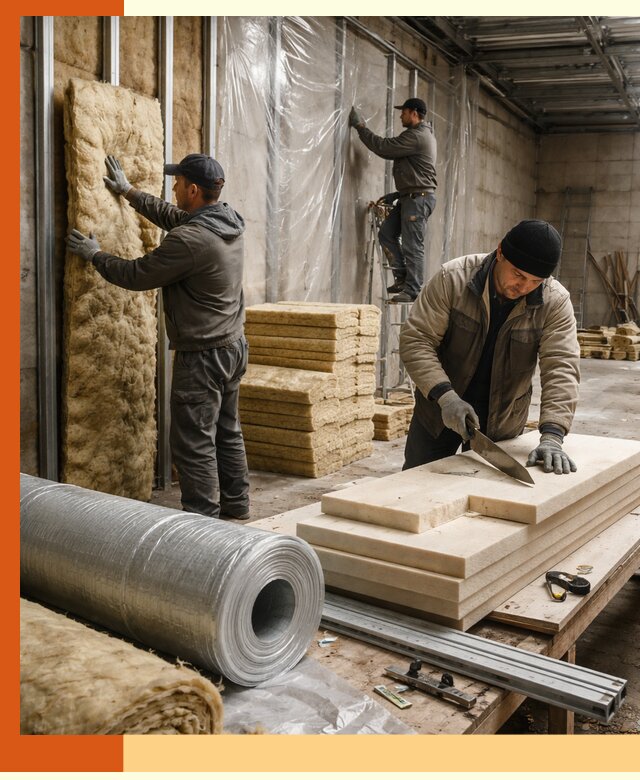 Утепление торгового склада в Горно-Алтайске с энергоэффективными решениями