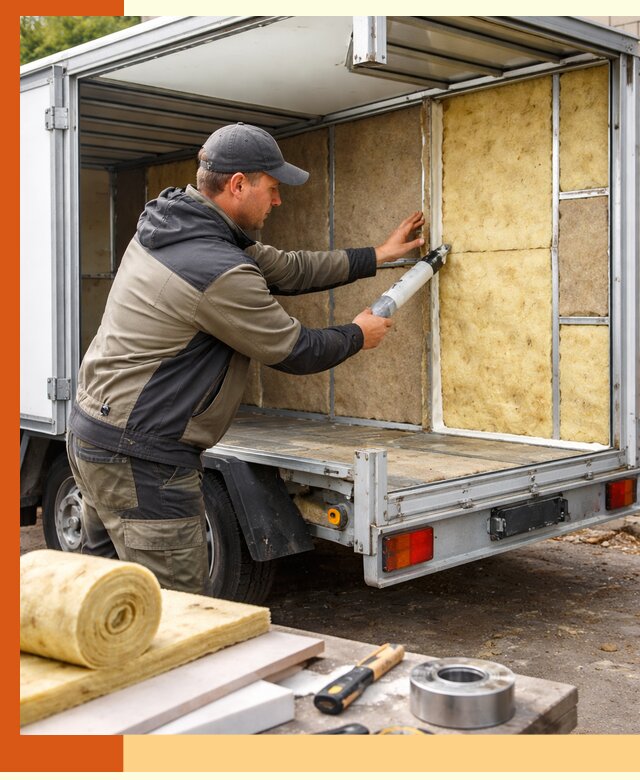 Профессиональное утепление прицепа в Горно-Алтайске для любых условий