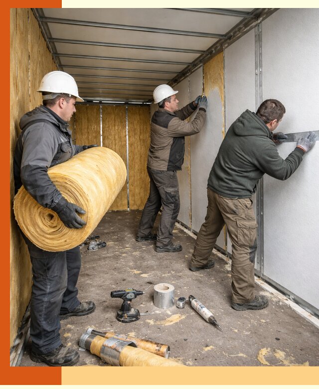 Утепление рефрижераторного контейнера в Горно-Алтайске профессионально и надежно