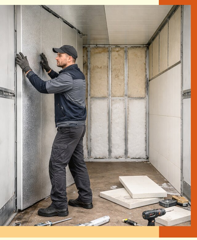 Утепление холодильного кузова в Горно-Алтайске от 13997 руб. под ключ | ТепломастерГрн