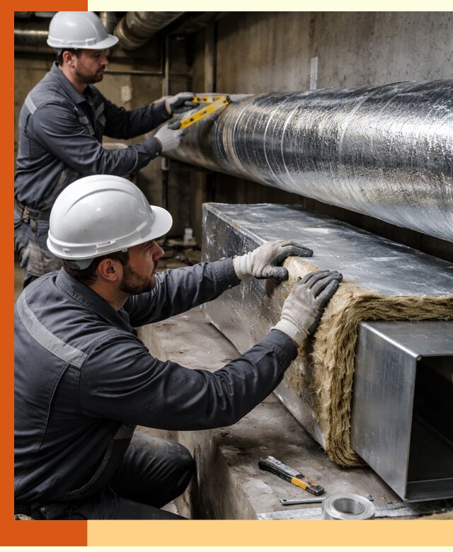 Профессиональное утепление воздуховодов и теплоизоляция в Горно-Алтайске