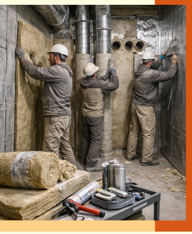 Утепление венткамеры в Горно-Алтайске под ключ от 1503 руб. — профессионально | ТепломастерГрн