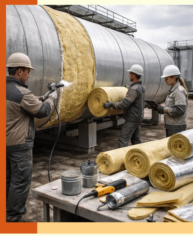 Утепление цистерны в Горно-Алтайске — утеплители и монтаж под ключ