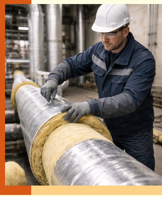 Утепление технологического оборудования и заводских установок в Горно-Алтайске