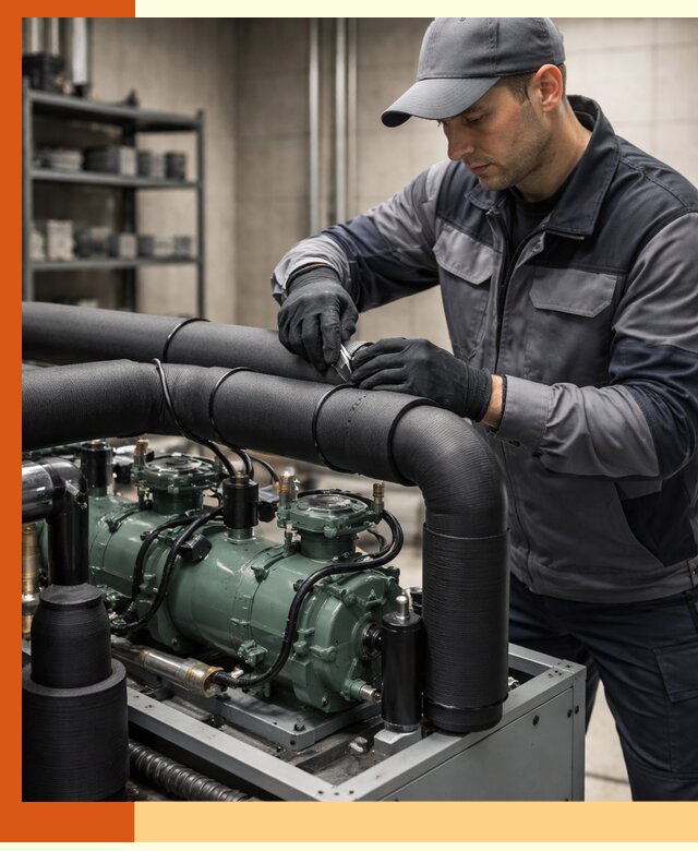 Утепление холодильного агрегата и теплоизоляция в Горно-Алтайске