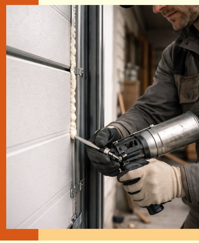 Заполнение пустот ворот в Горно-Алтайске профессионально и герметично