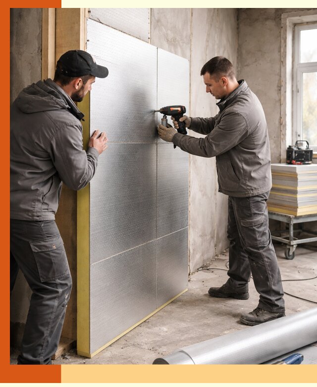 Утепление PIR панелями домов и зданий в Горно-Алтайске