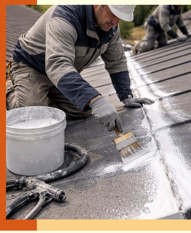 Утепление кровли жидкой теплоизоляцией в Горно-Алтайске