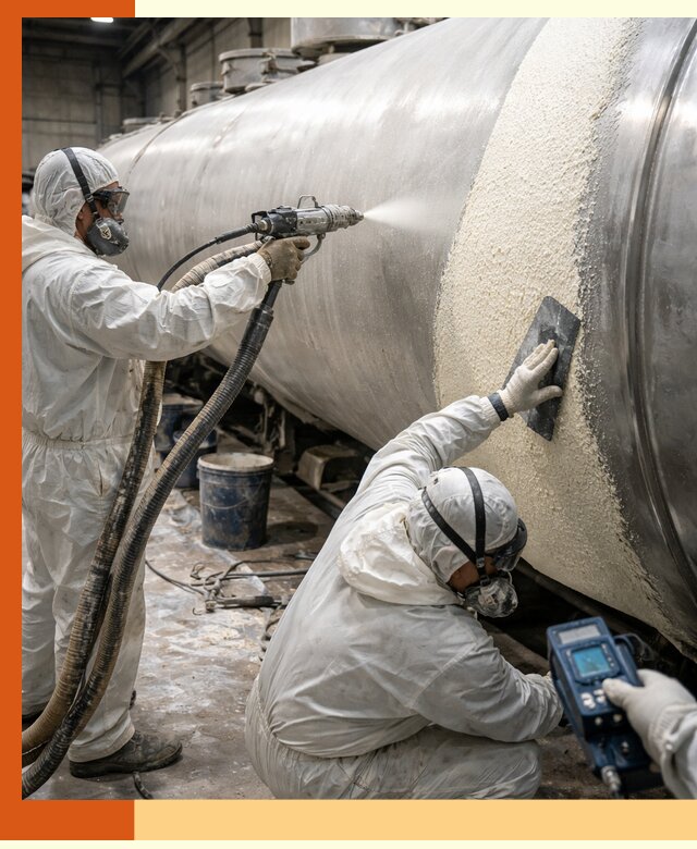 Утепление автоцистерн жидкой теплоизоляцией в Горно-Алтайске