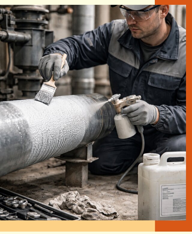 Утепление оборудования жидкой теплоизоляцией в Горно-Алтайске от 4666 руб. | ТепломастерГрн