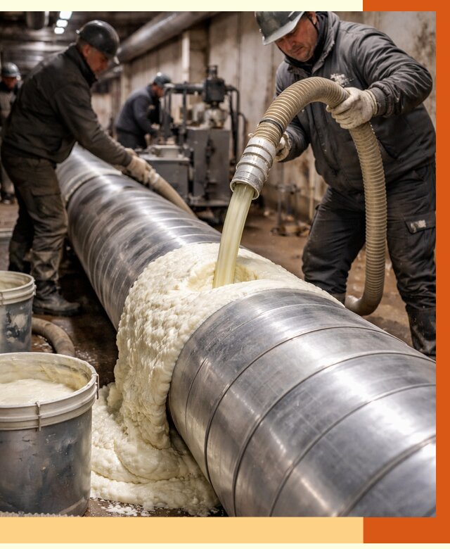 Утепление теплотрассы жидкой теплоизоляцией в Горно-Алтайске от 4355 руб. | ТепломастерГрн