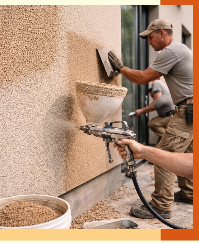 Утепление фасада жидкой пробкой в Горно-Алтайске от 4977 руб./м² под ключ | ТепломастерГрн