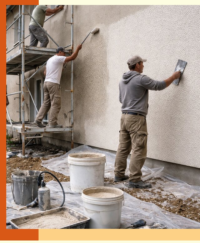 Утепление фасада жидкой пробкой в Горно-Алтайске