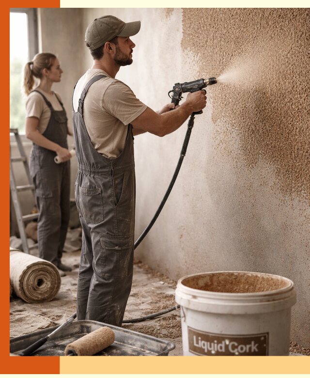 Утепление стен жидкой пробкой в Горно-Алтайске эффективное и долговечное