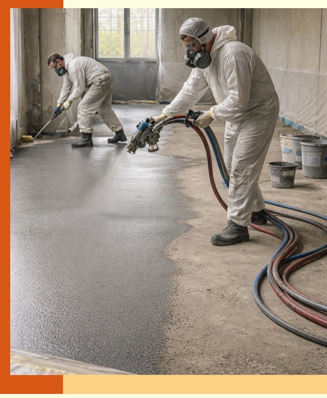 Гидроизоляция полимочевиной полов и конструкций в Горно-Алтайске
