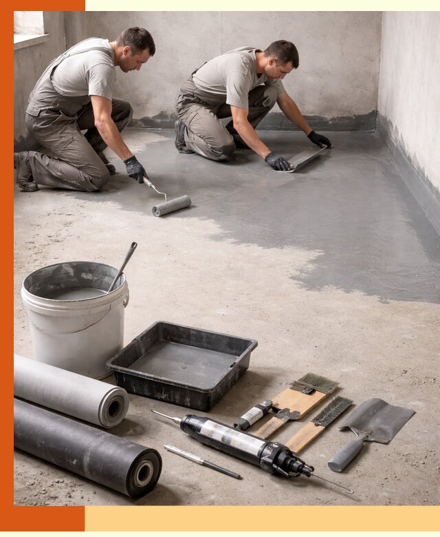 Гидроизоляция пола в Горно-Алтайске — надежная защита от влаги и протечек